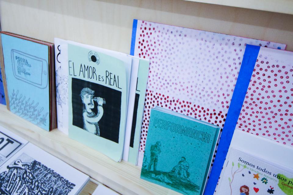 Books on shelve
